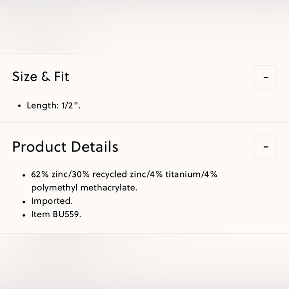 J.CREW Pearl and Gold Stud Earrings - Picture 4 of 4